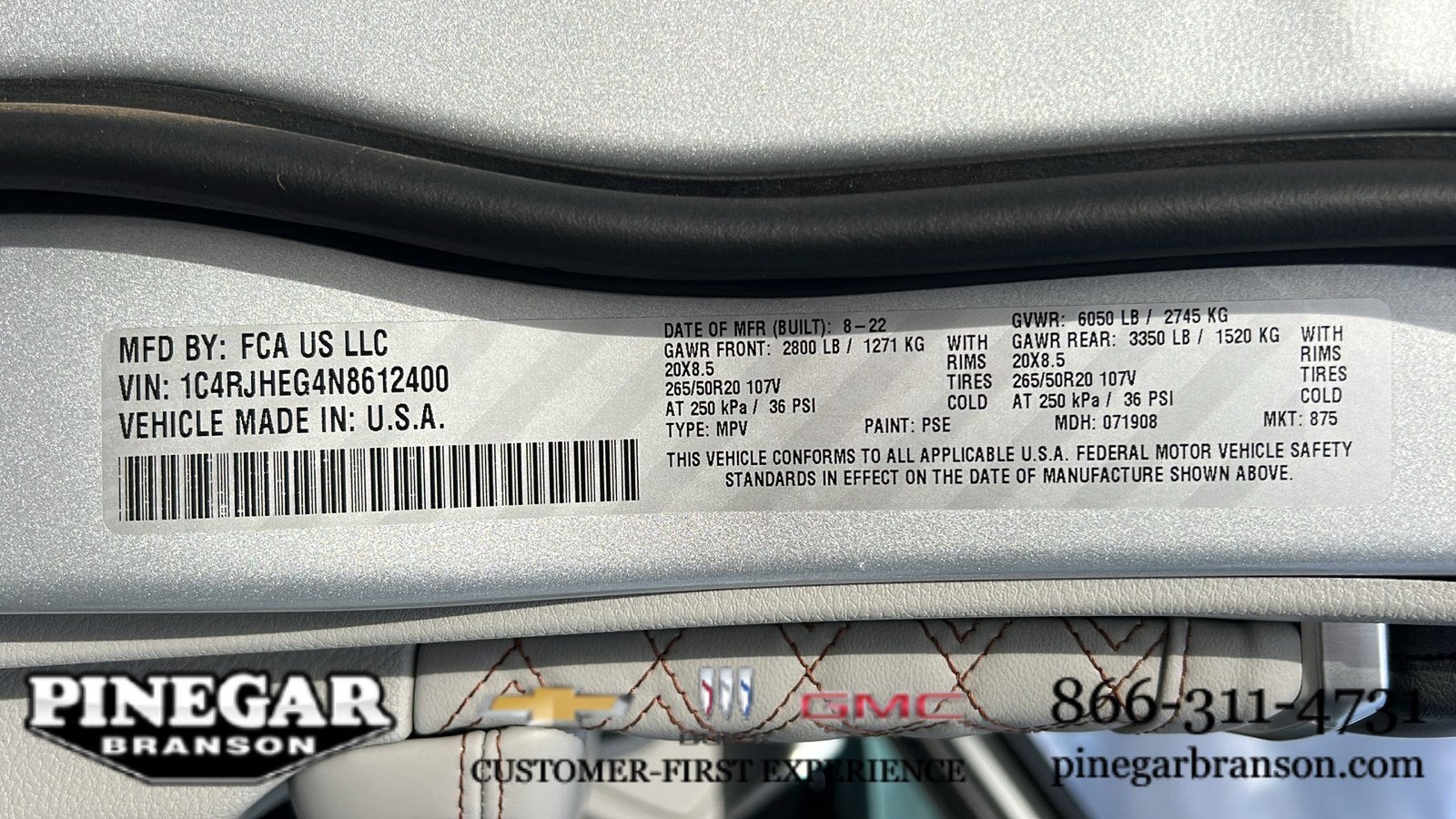 2022 Jeep Grand Cherokee Summit