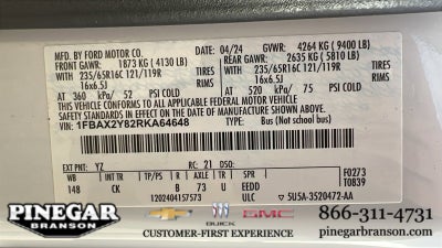 2024 Ford Transit Passenger Wagon XL