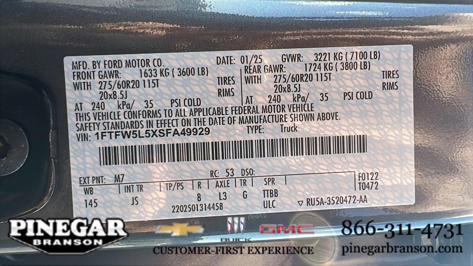 2025 Ford F-150 LARIAT