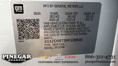 2024 Chevrolet Malibu 1LT