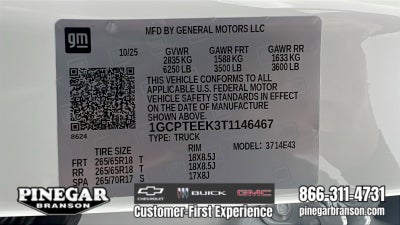 2026 Chevrolet Colorado Trail Boss