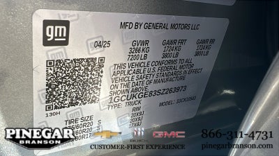 2025 Chevrolet Silverado 1500 LTZ