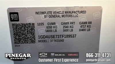 2026 GMC Sierra 3500 HD Chassis Cab Pro