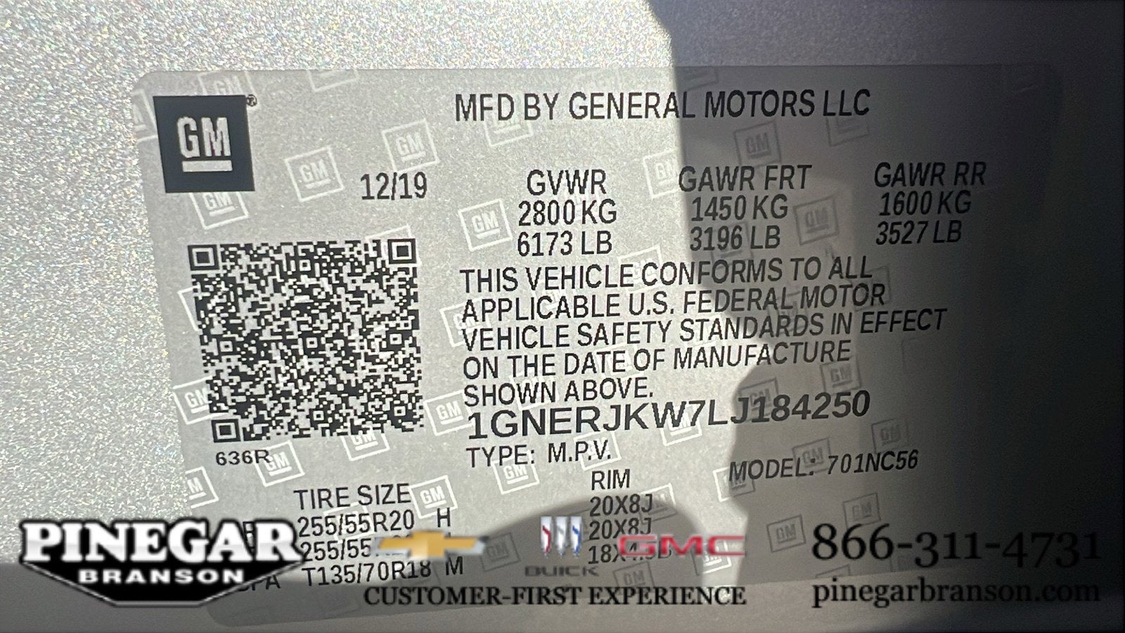 2020 Chevrolet Traverse RS