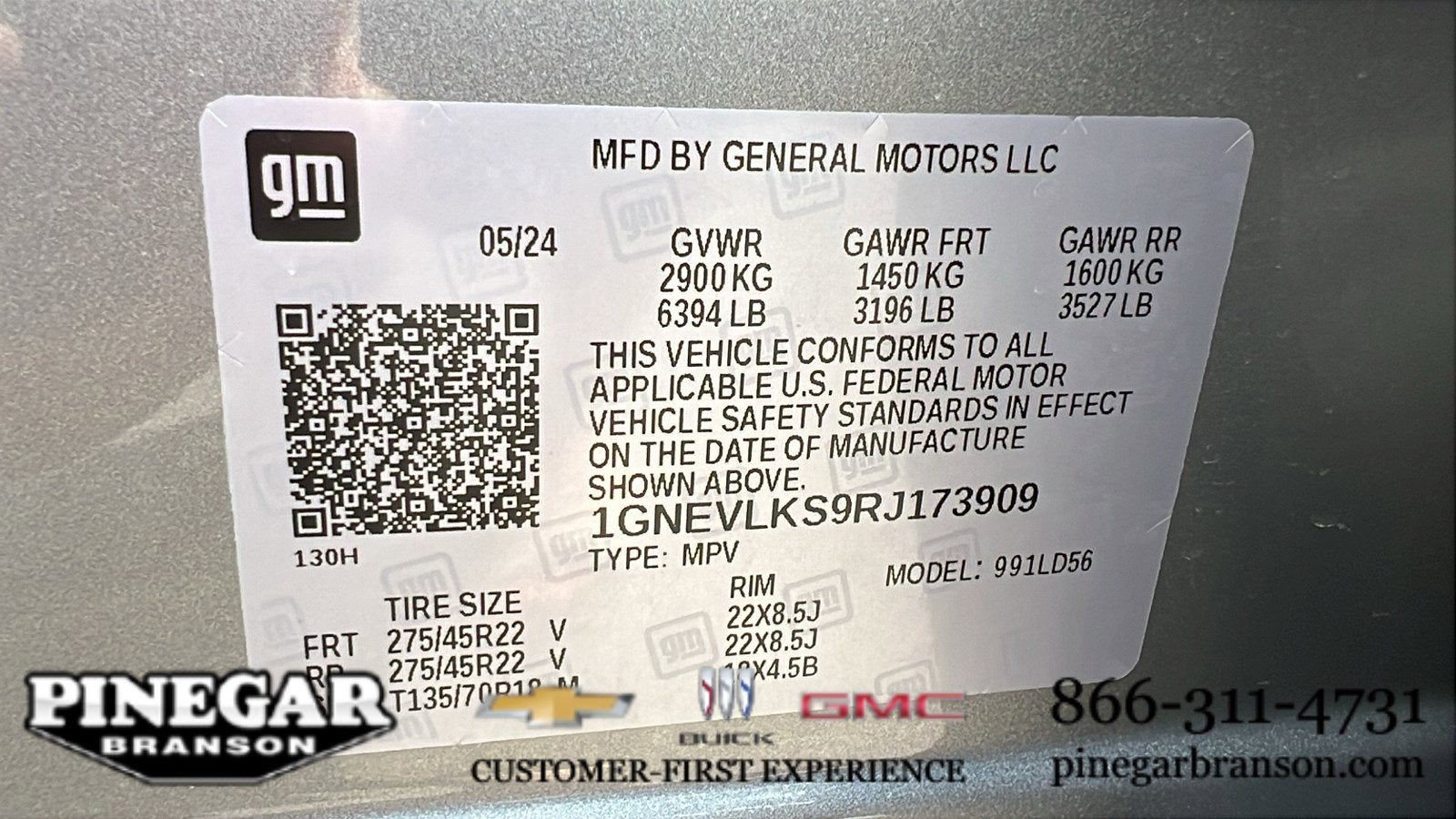 2024 Chevrolet Traverse RS