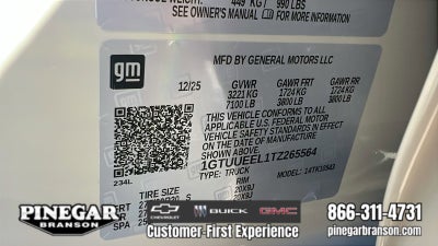 2026 GMC Sierra 1500 AT4