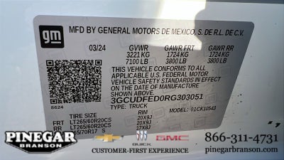 2024 Chevrolet Silverado 1500 LT Trail Boss