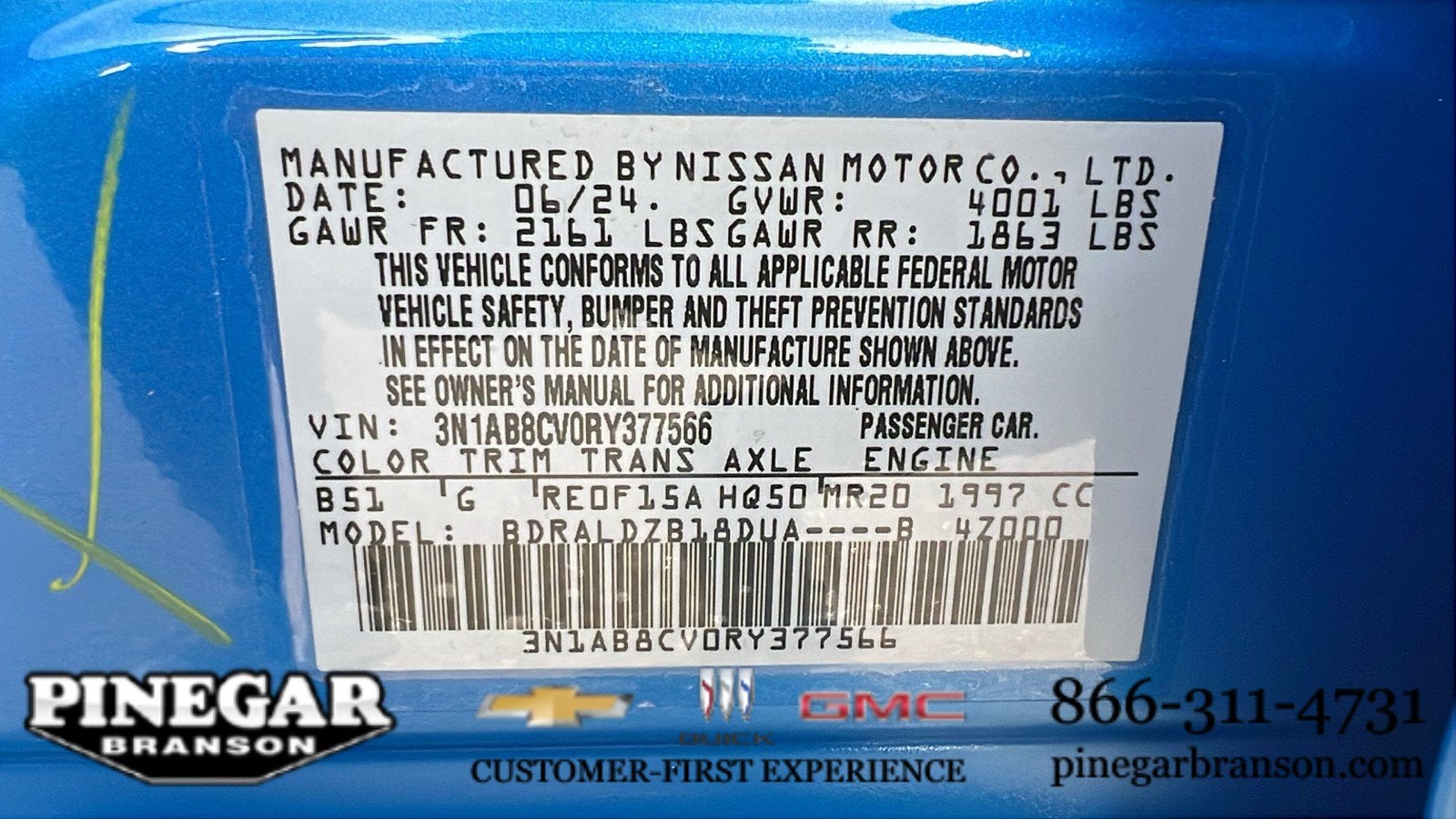 2024 Nissan Sentra SV