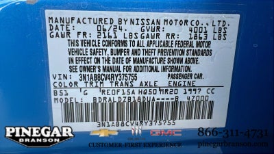 2024 Nissan Sentra SV