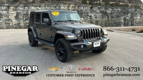 2021 Jeep Wrangler 4xe Unlimited Sahara High Altitude