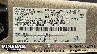 2017 Ford F-150 XL
