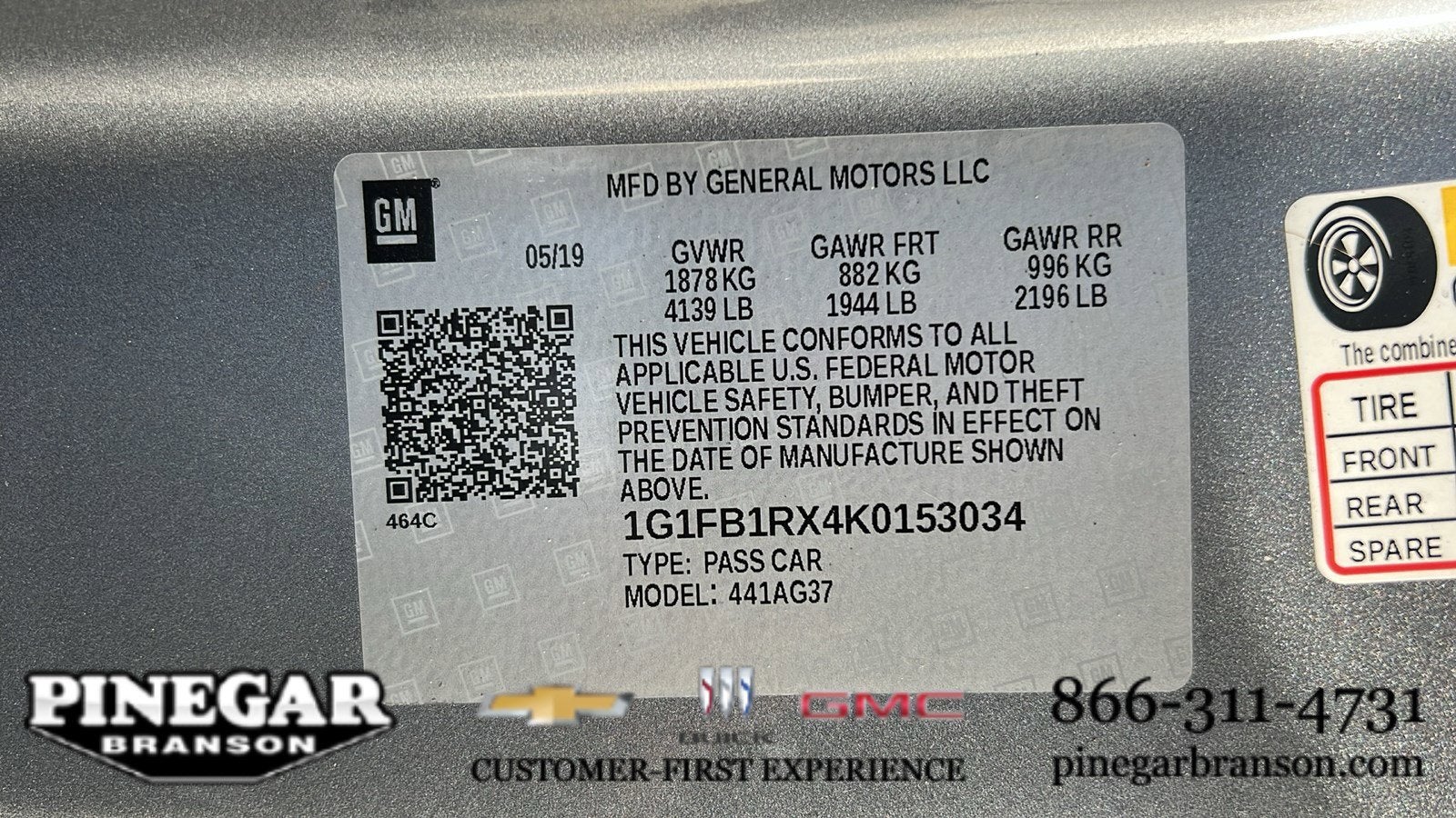 2019 Chevrolet Camaro 1LT