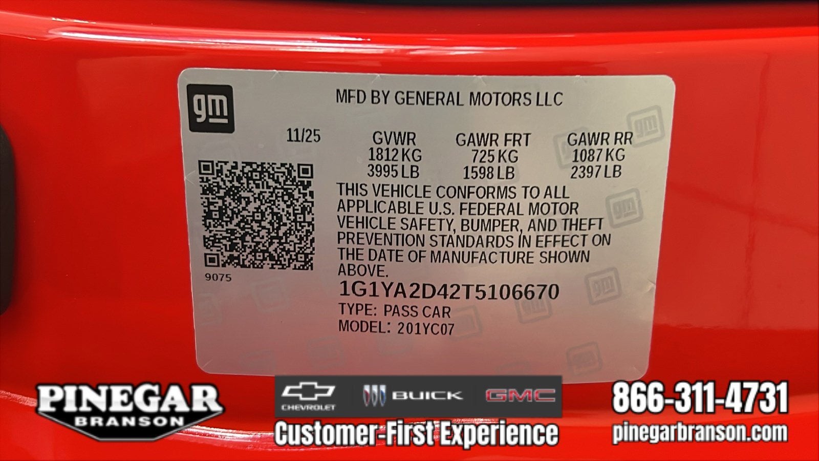 2026 Chevrolet Corvette Stingray 1LT