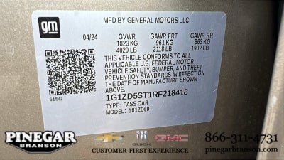 2024 Chevrolet Malibu 1LT