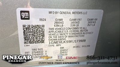 2024 Chevrolet Traverse RS