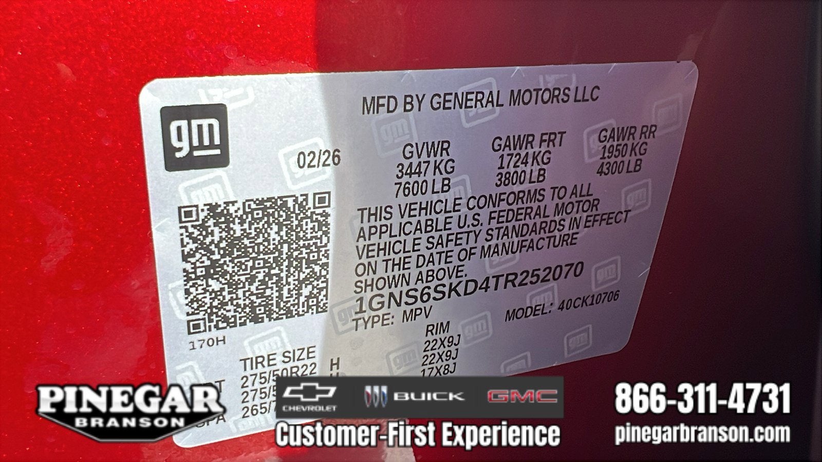 2026 Chevrolet Tahoe Premier