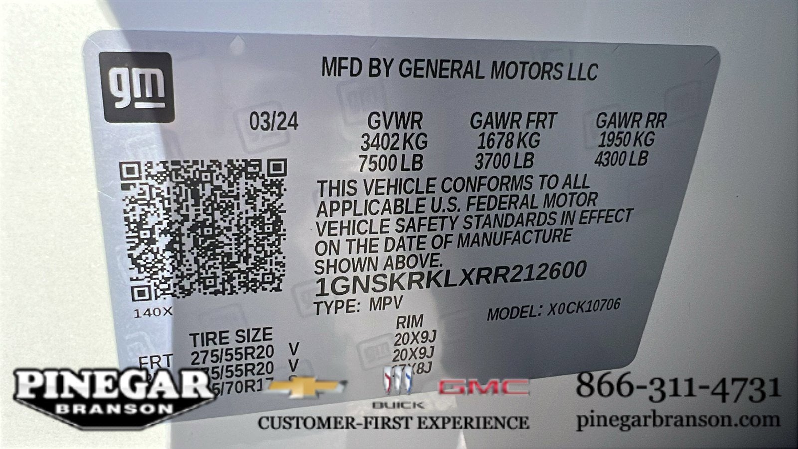 2024 Chevrolet Tahoe RST