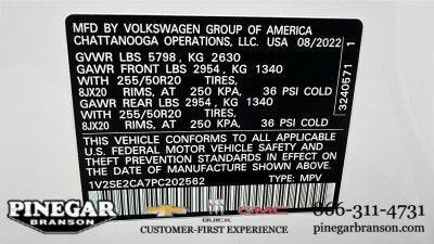 2023 Volkswagen Atlas Cross Sport 3.6L V6 SEL