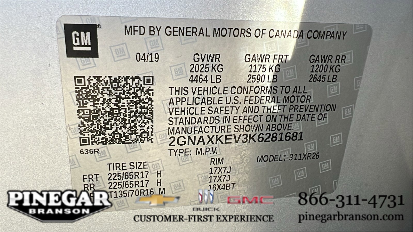 2019 Chevrolet Equinox LT