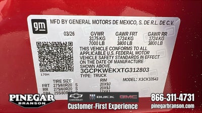 2026 Chevrolet Silverado 1500 RST