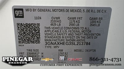 2025 Chevrolet Equinox LT