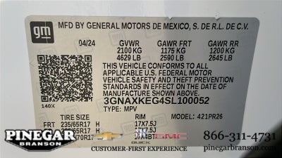 2025 Chevrolet Equinox ACTIV