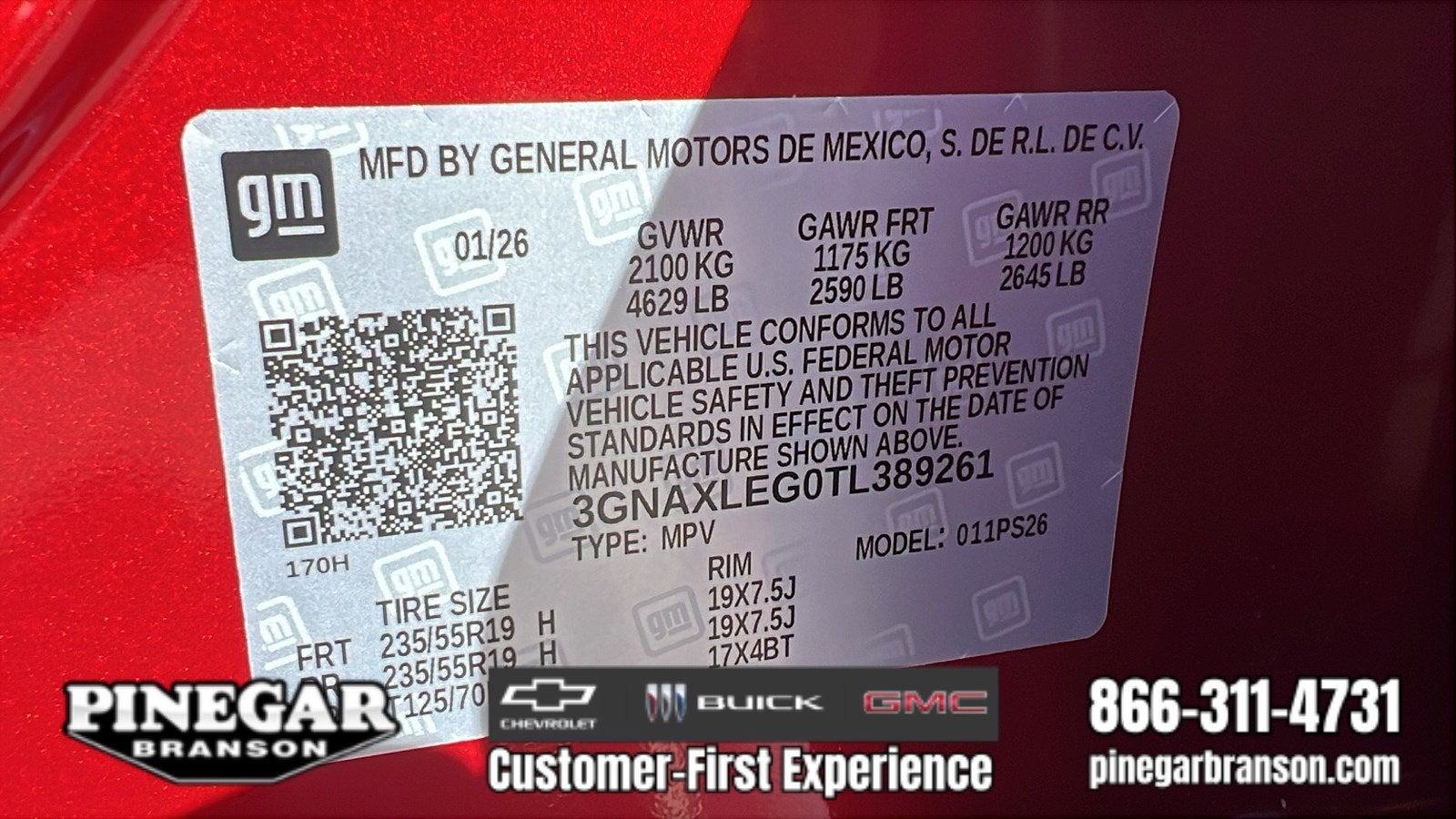 2026 Chevrolet Equinox RS