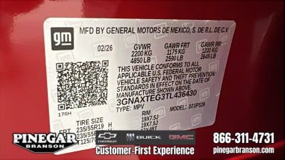 2026 Chevrolet Equinox RS