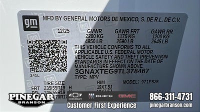 2026 Chevrolet Equinox RS