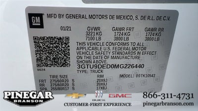 2021 GMC Sierra 1500 SLT