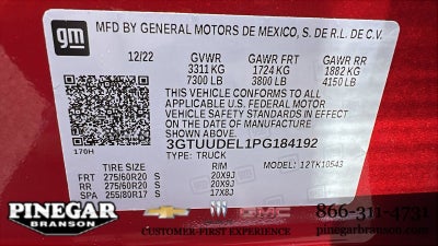 2023 GMC Sierra 1500 SLT