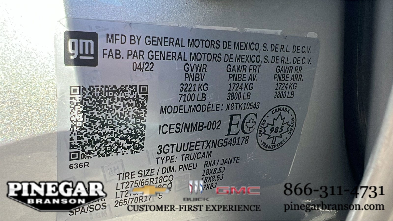 2022 GMC Sierra 1500 AT4