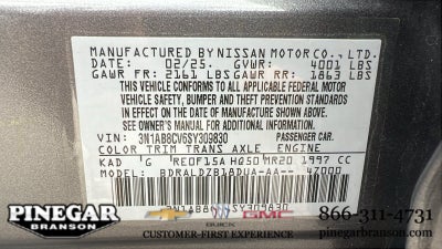 2025 Nissan Sentra SV