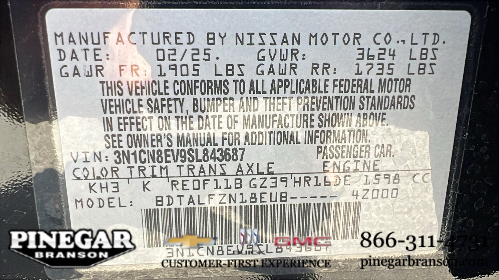 2025 Nissan Versa SV