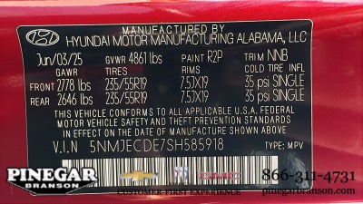 2025 Hyundai Tucson Limited