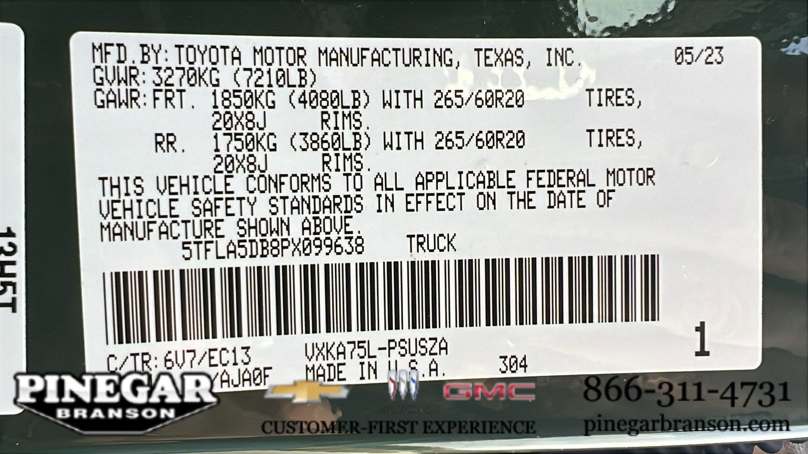 2023 Toyota Tundra 4WD SR5