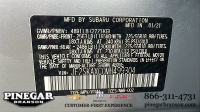 2021 Subaru Forester Touring