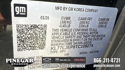 2026 Chevrolet Trax 2RS