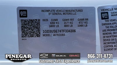 2026 GMC Sierra 3500 HD Chassis Cab Pro
